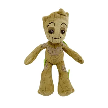 22cm Disney Groot peluş oyuncaklar Guardians Galaxy Karikatür Figürü çevre Marvel Avengers Groot doldurulmuş oyuncak Çocuklar için