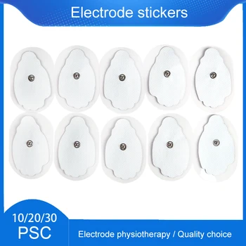 Elektrot Pedleri Onlarca Akupunktur Fizyoterapi Makinesi EMS Sinir Kas Stimülatörü Sticker Yapıştırıcı Yedek Jel Yama