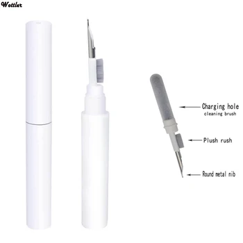 Evrensel Kulaklık Temizleme Kalem Dayanıklı Temizleme Kalem Kiti Temiz Fırça Airpods Kablosuz Kulaklık Şarj Kutusu