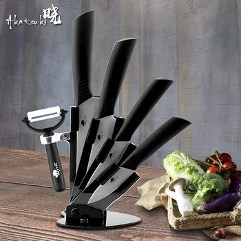 Mutfak bıçakları Seramik Bıçaklar Aksesuarları set 3 